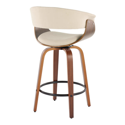 Majestic Office Furniture Mod 26" Fixed-Height Counter Stool - Set of 2