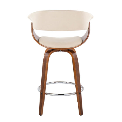 Majestic Office Furniture Mod 26" Fixed-Height Counter Stool - Set of 2