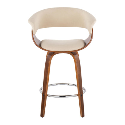 Majestic Office Furniture Mod 26" Fixed-Height Counter Stool - Set of 2