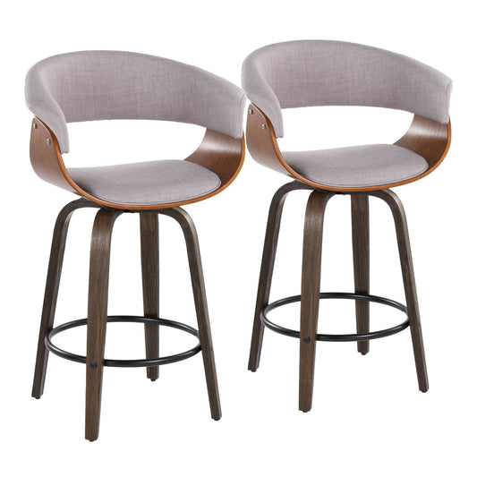 Majestic Office Furniture Mod 26" Fixed-Height Counter Stool - Set of 2