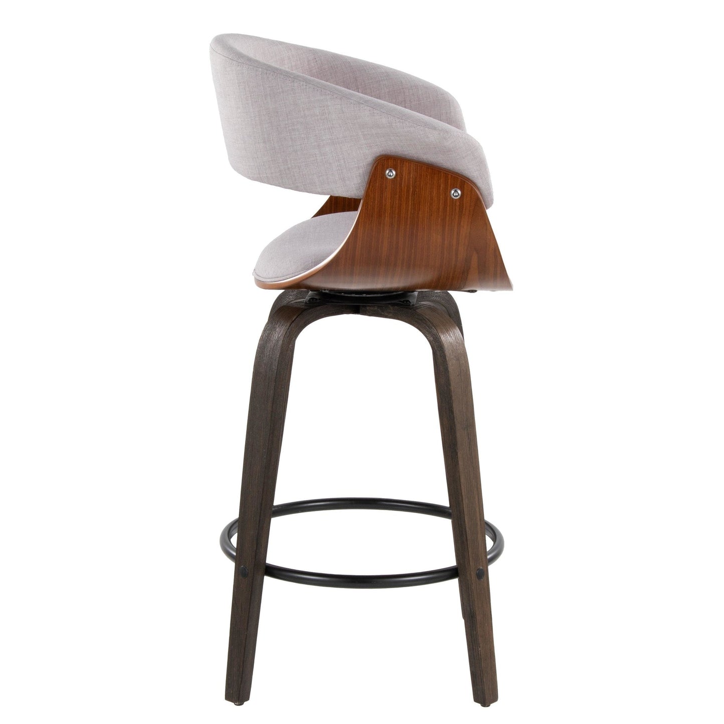 Majestic Office Furniture Mod 26" Fixed-Height Counter Stool - Set of 2