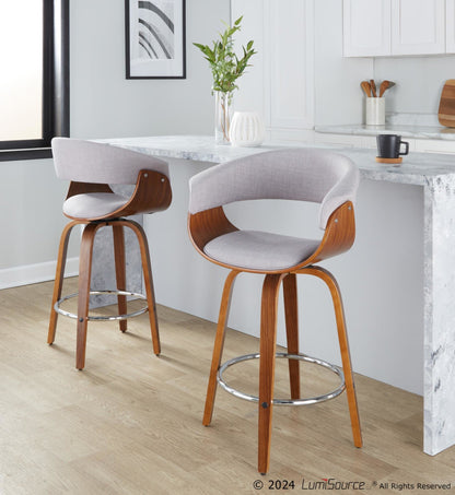 Majestic Office Furniture Mod 26" Fixed-Height Counter Stool - Set of 2