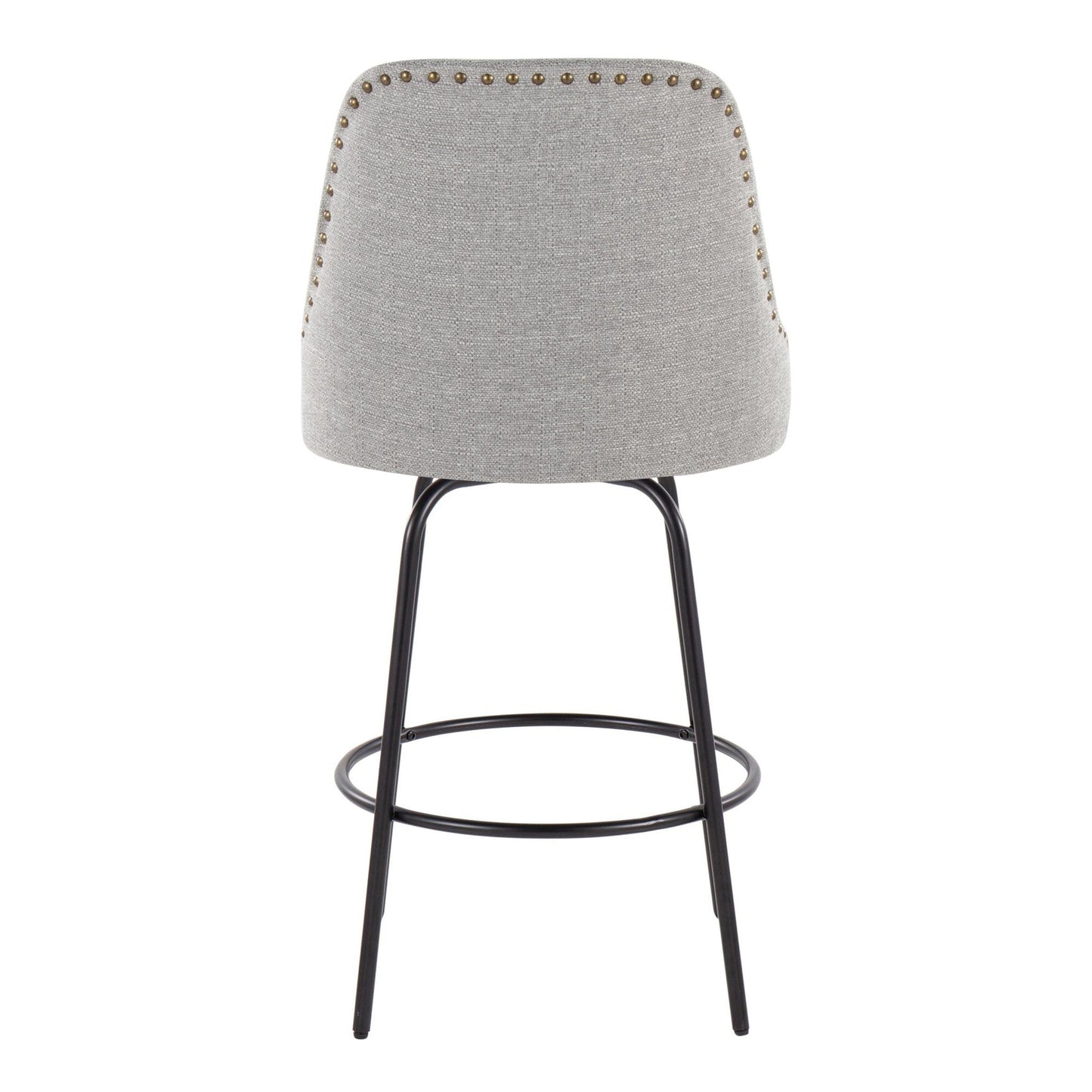 Majestic Office Furniture Marcel 27" Fixed-Height Counter Stool - Set of 2