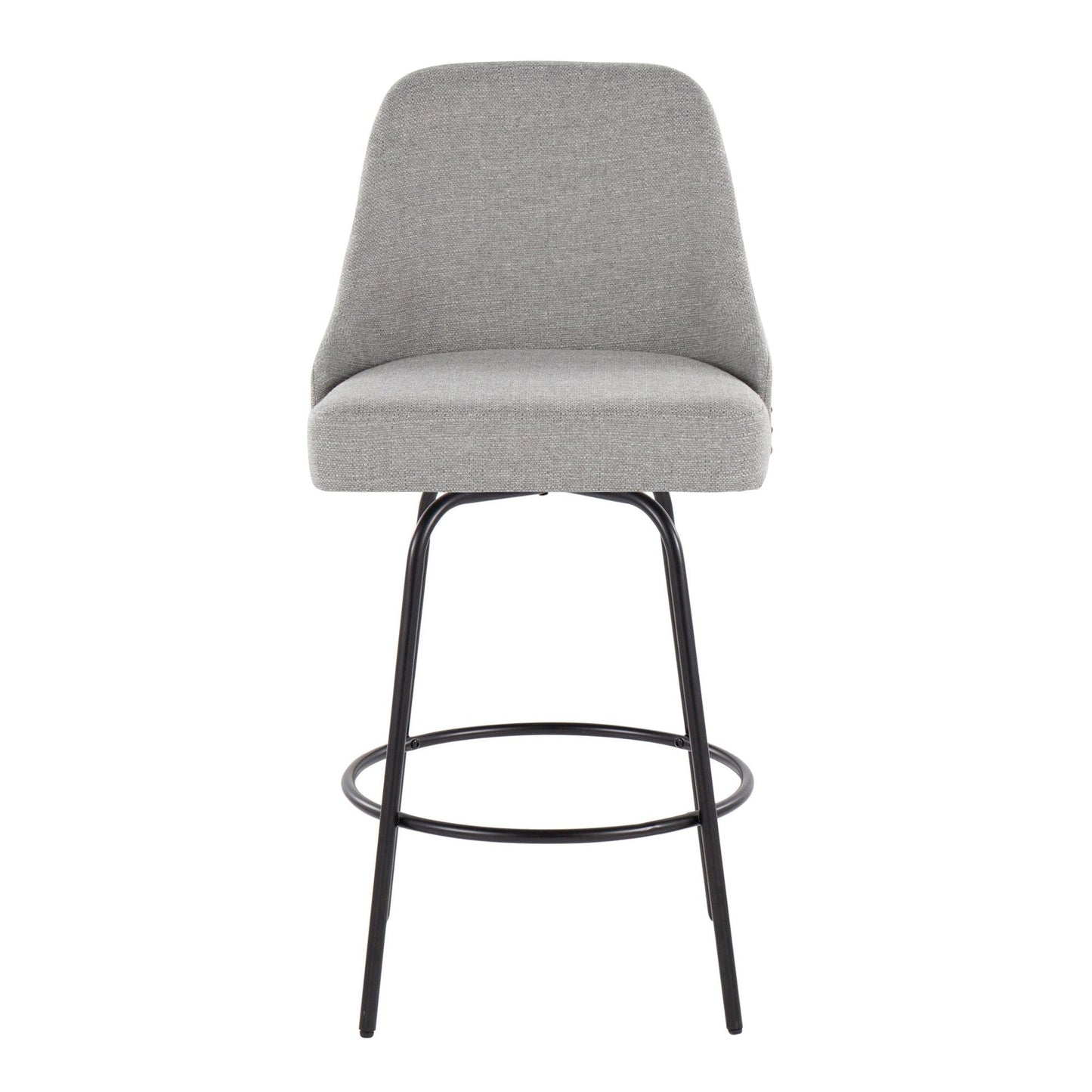 Majestic Office Furniture Marcel 27" Fixed-Height Counter Stool - Set of 2