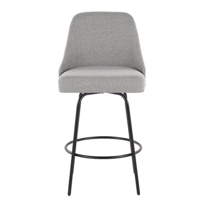 Majestic Office Furniture Marcel 27" Fixed-Height Counter Stool - Set of 2