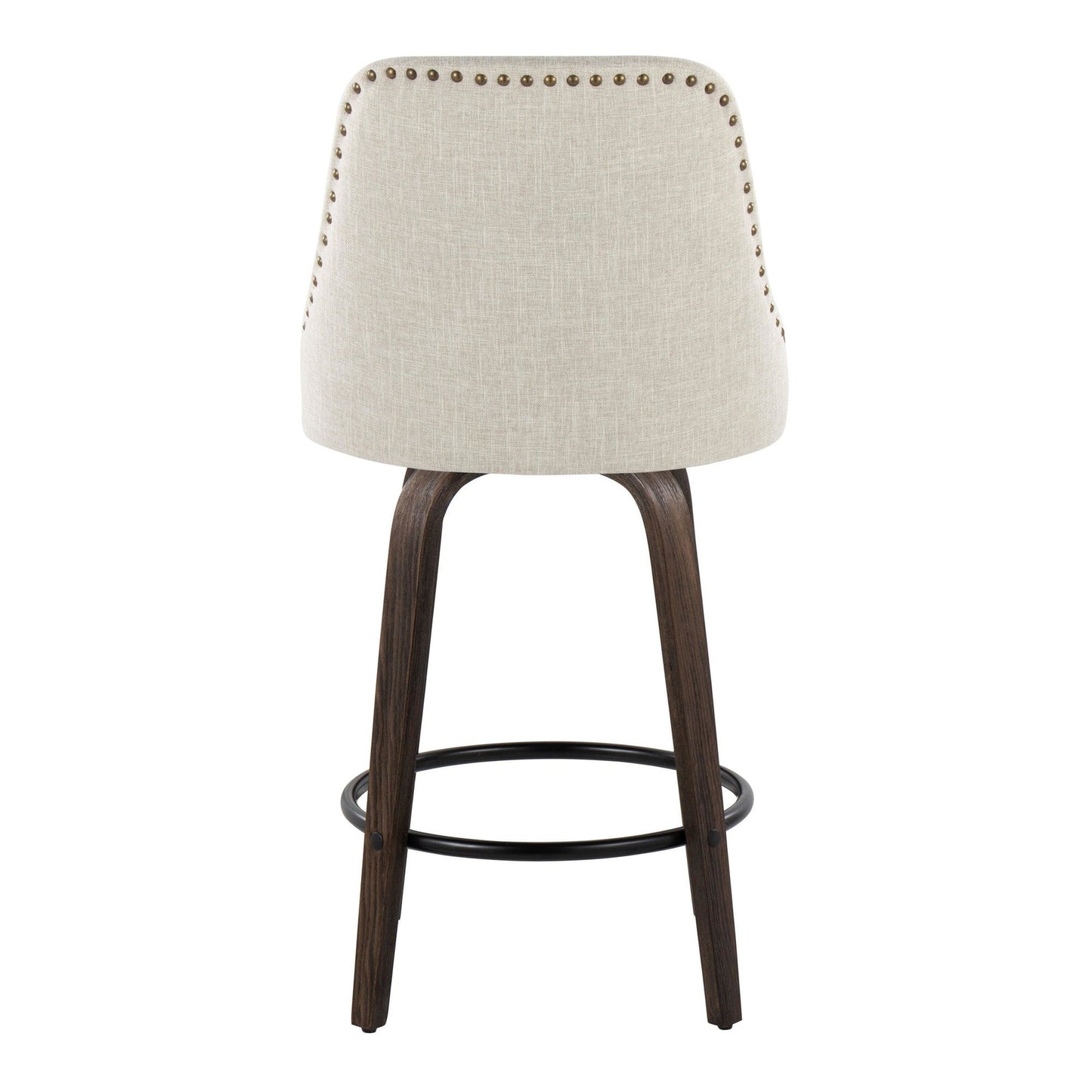 Majestic Office Furniture Marcel 27" Fixed-Height Counter Stool - Set of 2