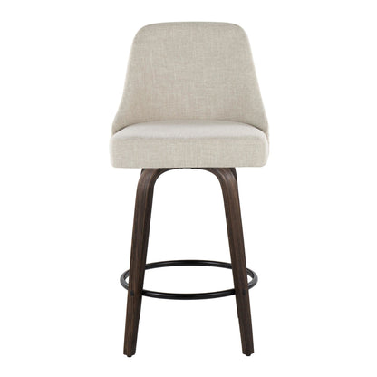 Majestic Office Furniture Marcel 27" Fixed-Height Counter Stool - Set of 2