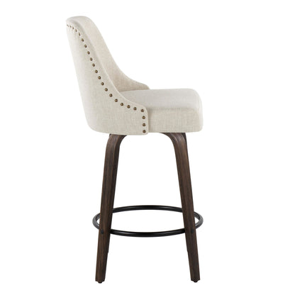 Majestic Office Furniture Marcel 27" Fixed-Height Counter Stool - Set of 2
