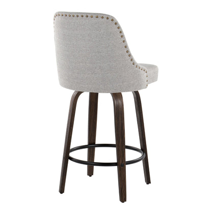 Majestic Office Furniture Marcel 27" Fixed-Height Counter Stool - Set of 2