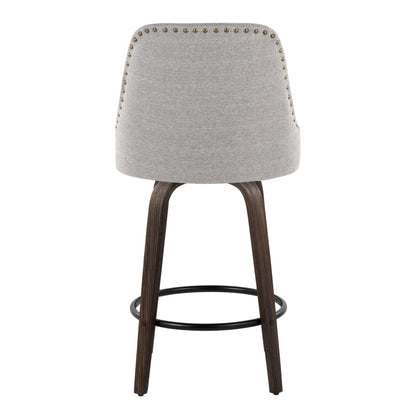 Majestic Office Furniture Marcel 27" Fixed-Height Counter Stool - Set of 2