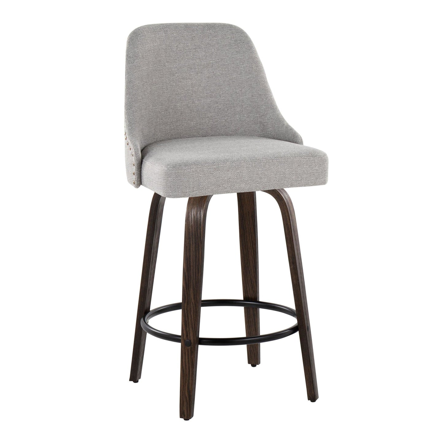 Majestic Office Furniture Marcel 27" Fixed-Height Counter Stool - Set of 2
