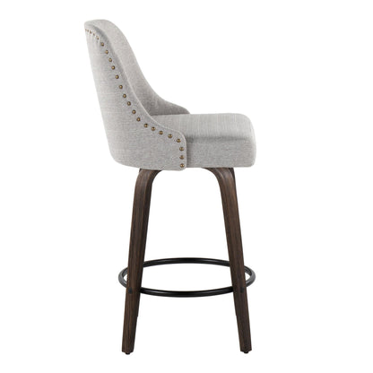 Majestic Office Furniture Marcel 27" Fixed-Height Counter Stool - Set of 2
