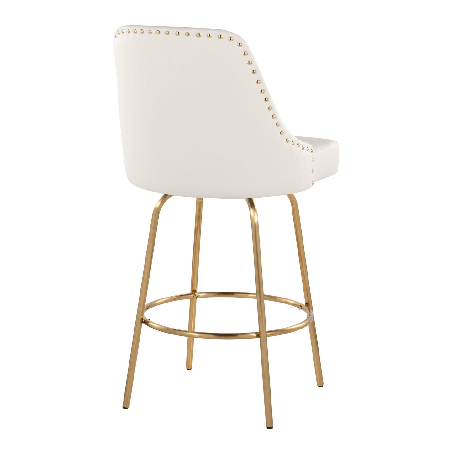 Majestic Office Furniture Marcel 27" Fixed-Height Counter Stool - Set of 2