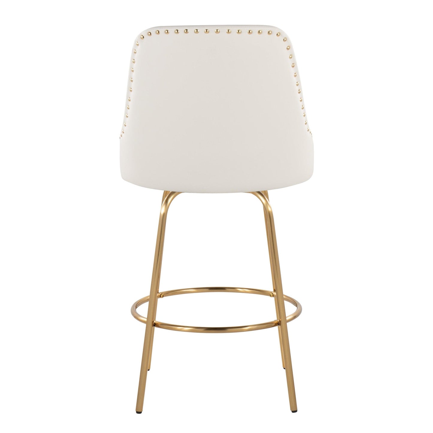 Majestic Office Furniture Marcel 27" Fixed-Height Counter Stool - Set of 2