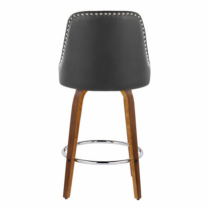 Majestic Office Furniture Marcel 27" Fixed-Height Counter Stool - Set of 2