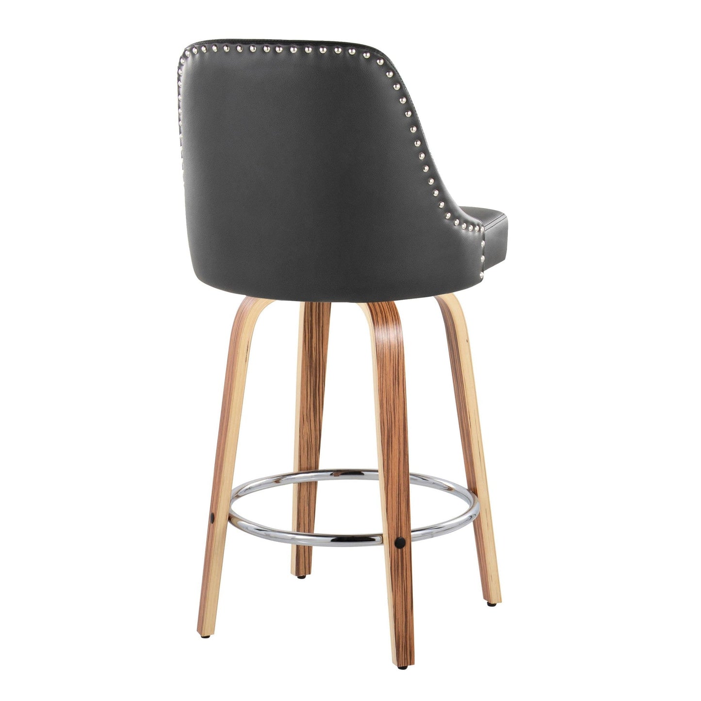 Majestic Office Furniture Marcel 27" Fixed-Height Counter Stool - Set of 2