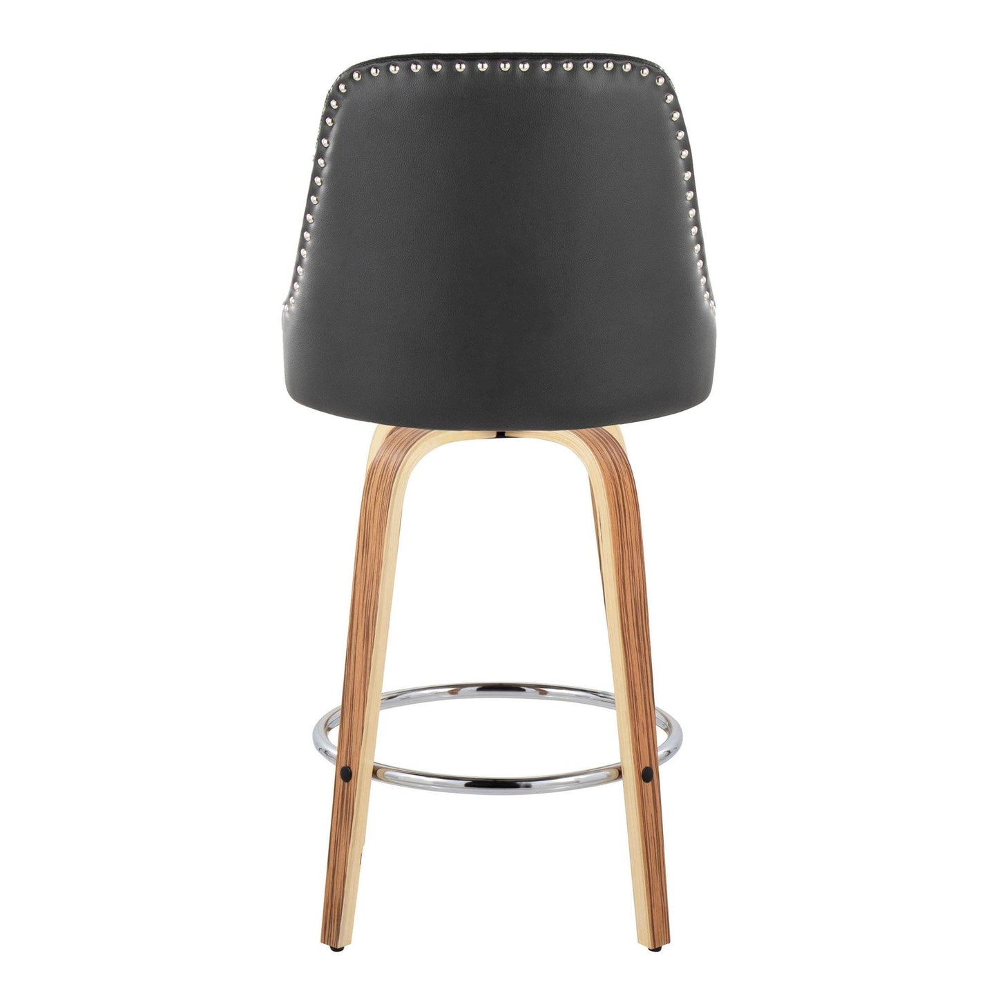 Majestic Office Furniture Marcel 27" Fixed-Height Counter Stool - Set of 2