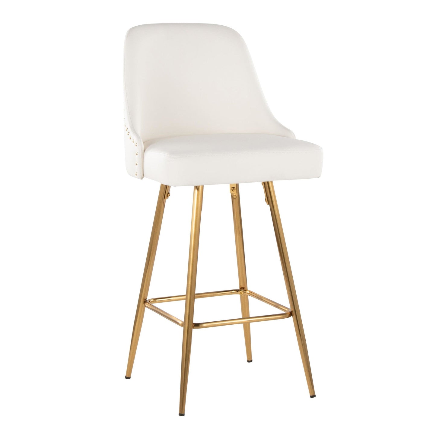 Majestic Office Furniture Marcel 27" Fixed-Height Counter Stool - Set of 2
