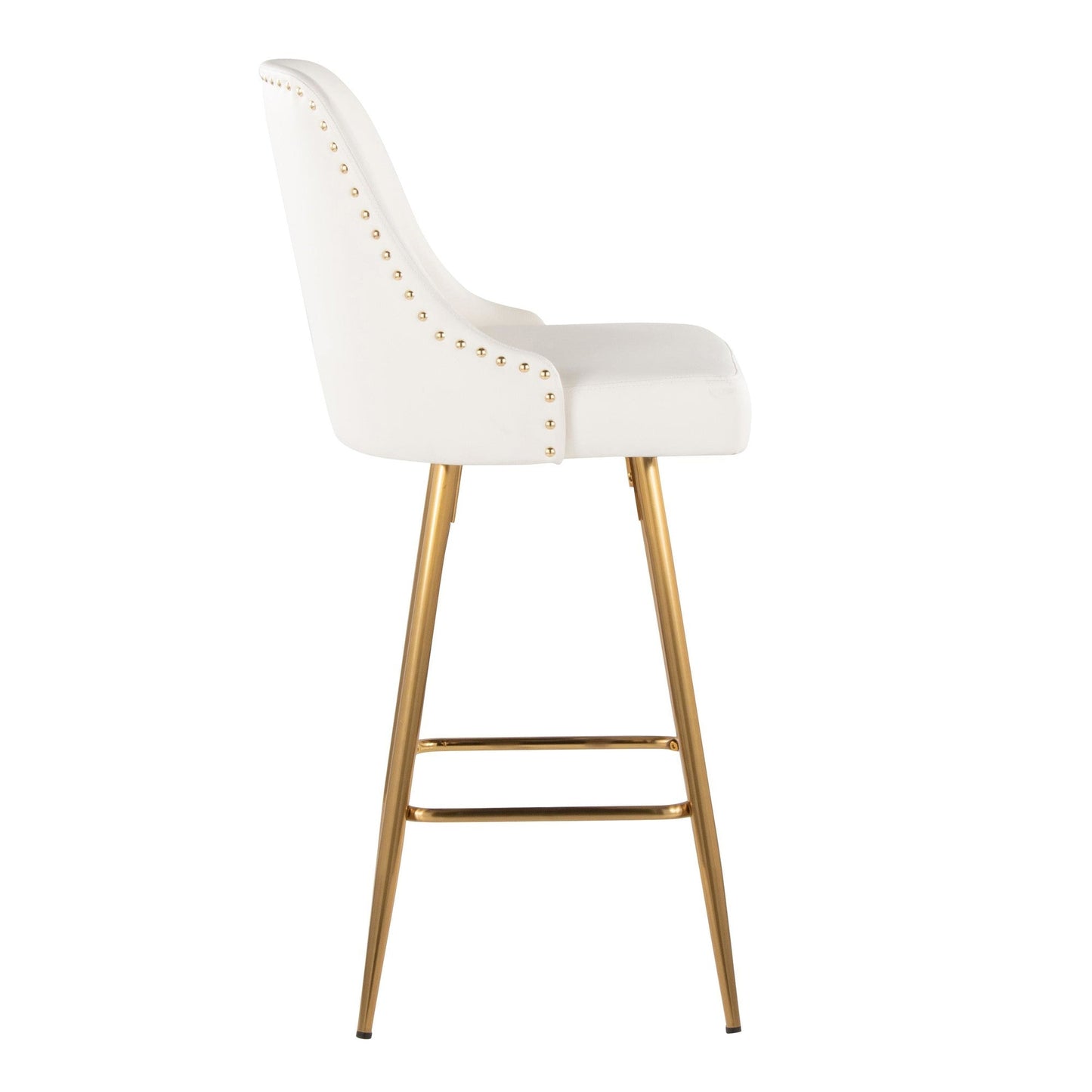 Majestic Office Furniture Marcel 27" Fixed-Height Counter Stool - Set of 2