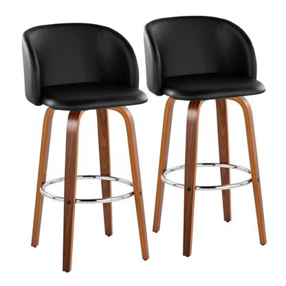 Majestic Office Furniture 29" Fixed-Height Barstool - Set of 2