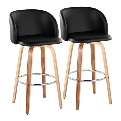 Majestic Office Furniture 29" Fixed-Height Barstool - Set of 2