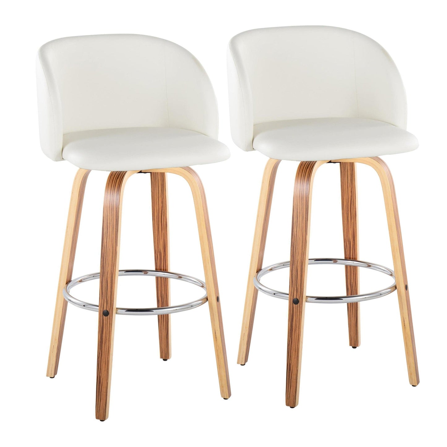 Majestic Office Furniture 29" Fixed-Height Barstool - Set of 2