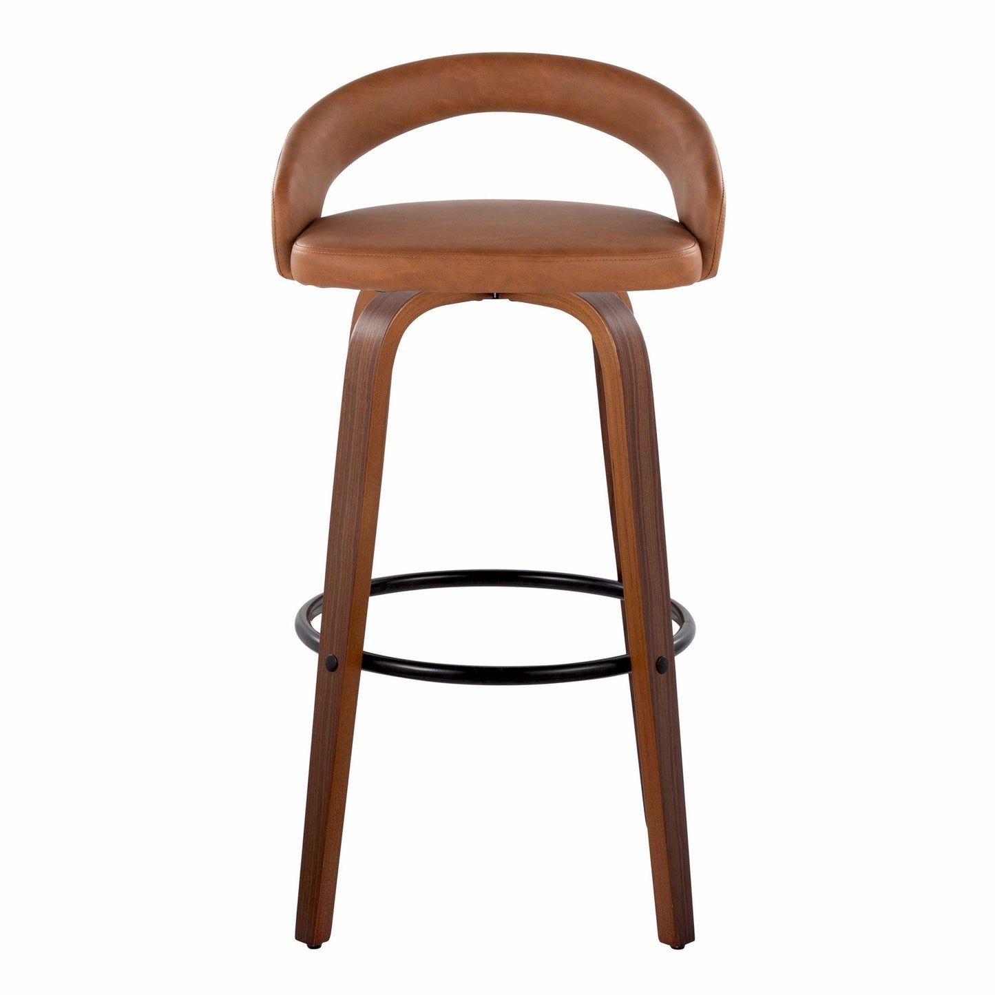 Majestic Office Furniture Upholstered 30" Fixed-Height Barstool - Set of 2