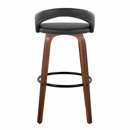 Majestic Office Furniture Upholstered 30" Fixed-Height Barstool - Set of 2