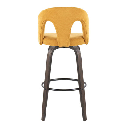 Majestic Office Furniture Upholstered 30" Fixed-Height Barstool - Set of 2