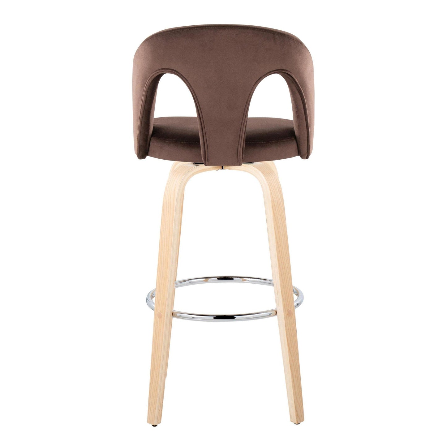 Majestic Office Furniture Upholstered 30" Fixed-Height Barstool - Set of 2