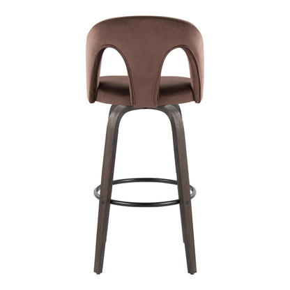 Majestic Office Furniture Upholstered 30" Fixed-Height Barstool - Set of 2