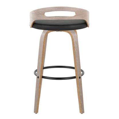Majestic Office Furniture 30" Fixed-Height Barstool - Set of 2
