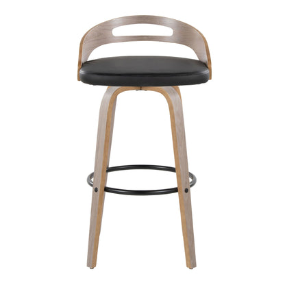 Majestic Office Furniture 30" Fixed-Height Barstool - Set of 2