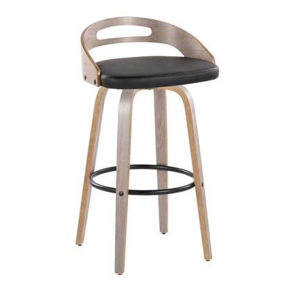 Majestic Office Furniture 30" Fixed-Height Barstool - Set of 2