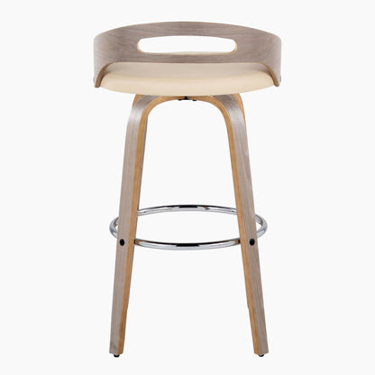 Majestic Office Furniture 30" Fixed-Height Barstool - Set of 2