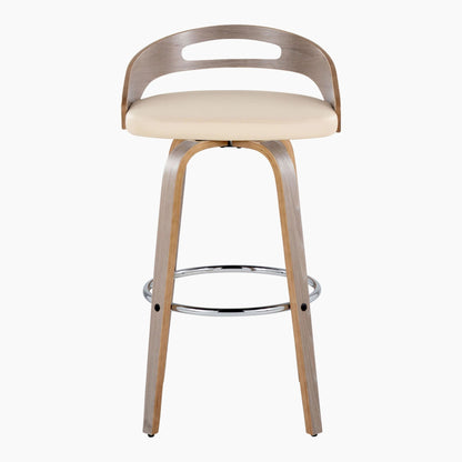 Majestic Office Furniture 30" Fixed-Height Barstool - Set of 2