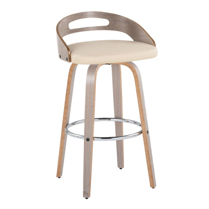 Majestic Office Furniture 30" Fixed-Height Barstool - Set of 2