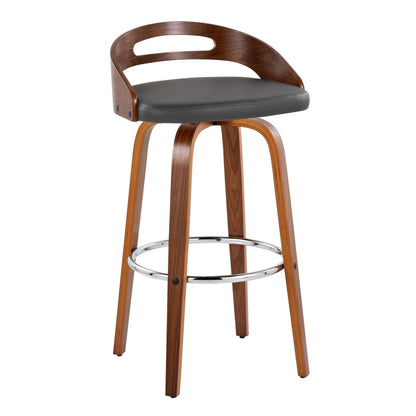 Majestic Office Furniture 30" Fixed-Height Barstool - Set of 2