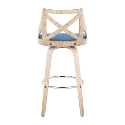 Majestic Office Furniture 30" Fixed-Height Barstool - Set of 2