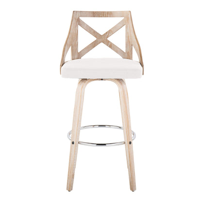 Majestic Office Furniture 30" Fixed-Height Barstool - Set of 2