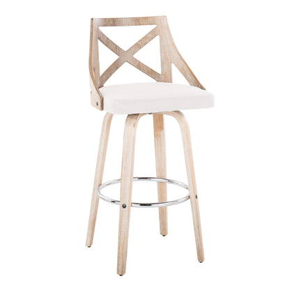 Majestic Office Furniture 30" Fixed-Height Barstool - Set of 2