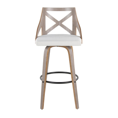 Majestic Office Furniture 30" Fixed-Height Barstool - Set of 2