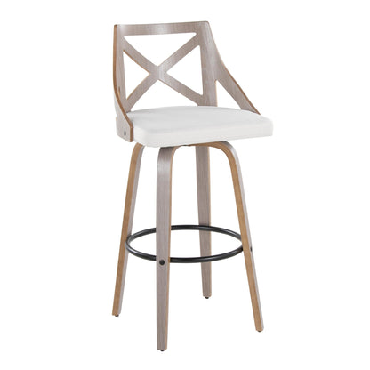 Majestic Office Furniture 30" Fixed-Height Barstool - Set of 2