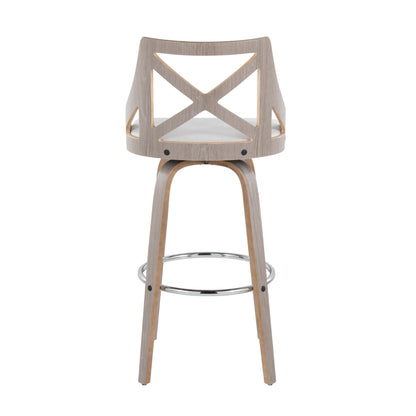 Majestic Office Furniture 30" Fixed-Height Barstool - Set of 2
