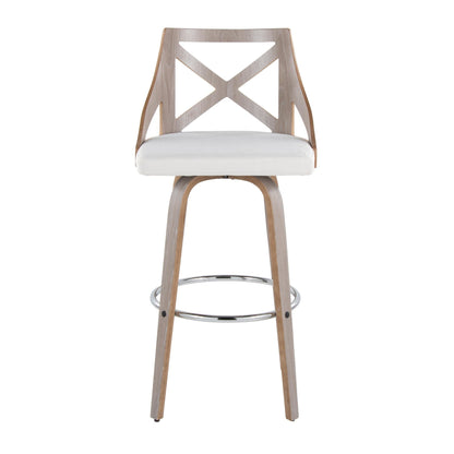 Majestic Office Furniture 30" Fixed-Height Barstool - Set of 2