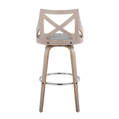 Majestic Office Furniture 30" Fixed-Height Barstool - Set of 2