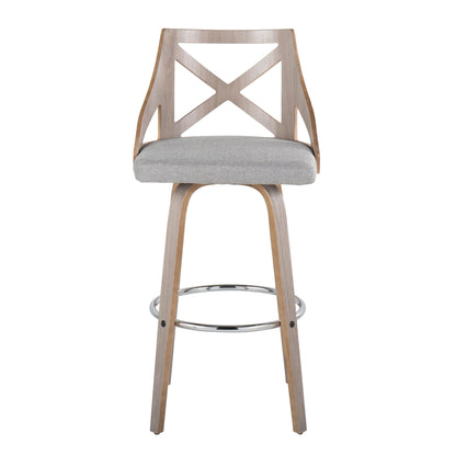 Majestic Office Furniture 30" Fixed-Height Barstool - Set of 2