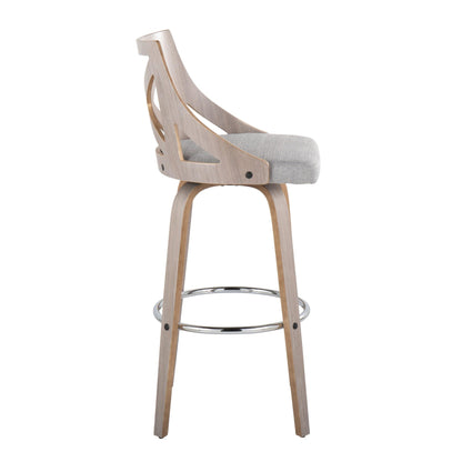 Majestic Office Furniture 30" Fixed-Height Barstool - Set of 2