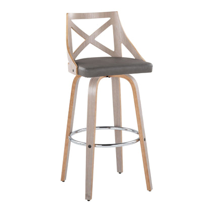 Majestic Office Furniture 30" Fixed-Height Barstool - Set of 2
