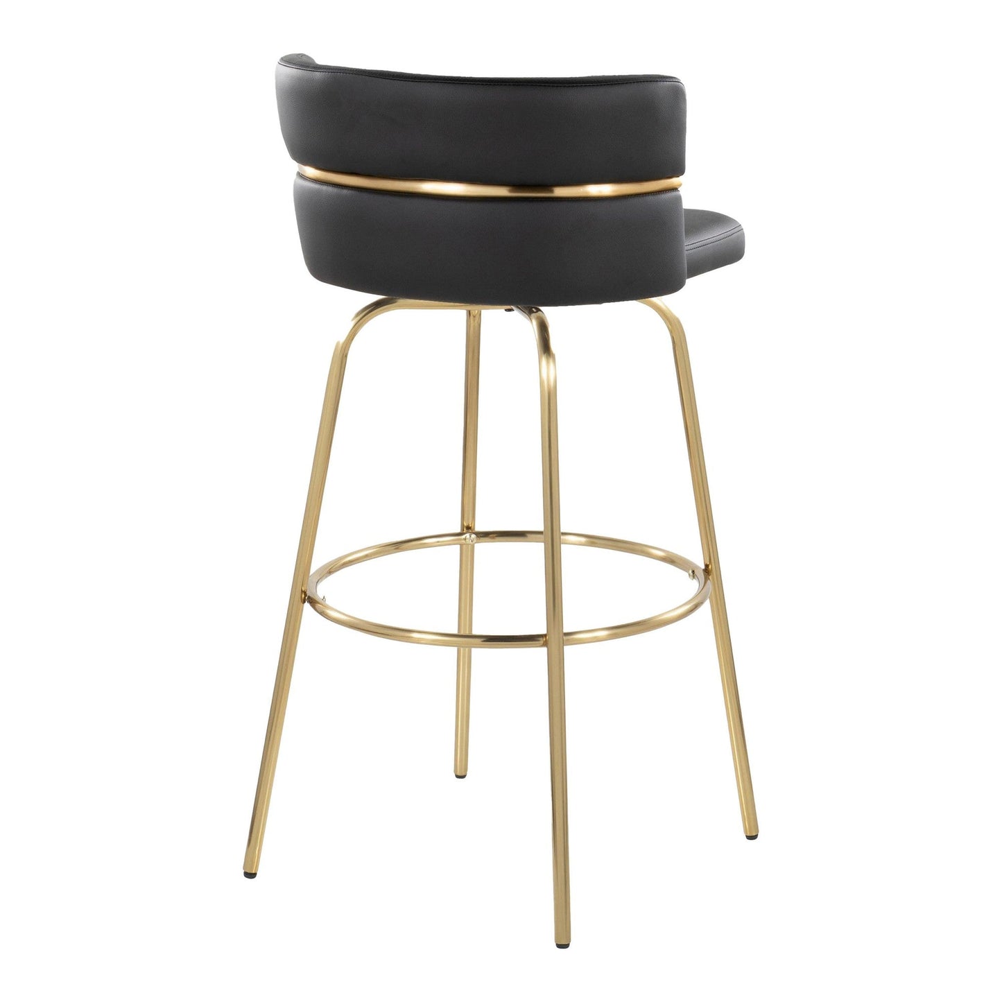 Majestic Office Furniture Claire 30" Fixed-Height Barstool - Set of 2